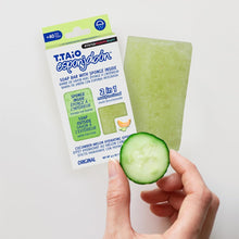 Load image into Gallery viewer, T.TAiO Esponjabon Cucumber-Melon Soap Sponge For Face & Body (2 Pack)