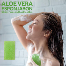 Load image into Gallery viewer, T.TAiO Esponjabon Aloe Vera Soap Sponge For Face & Body (2 Pack)