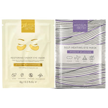 Load image into Gallery viewer, Arthur Betsy Collagen Under Eye Patches & Self Heating Eye Mask