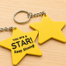 Load image into Gallery viewer, Personalised Star Keyring, Magnet or Token
