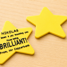Load image into Gallery viewer, Personalised Star Keyring, Magnet or Token