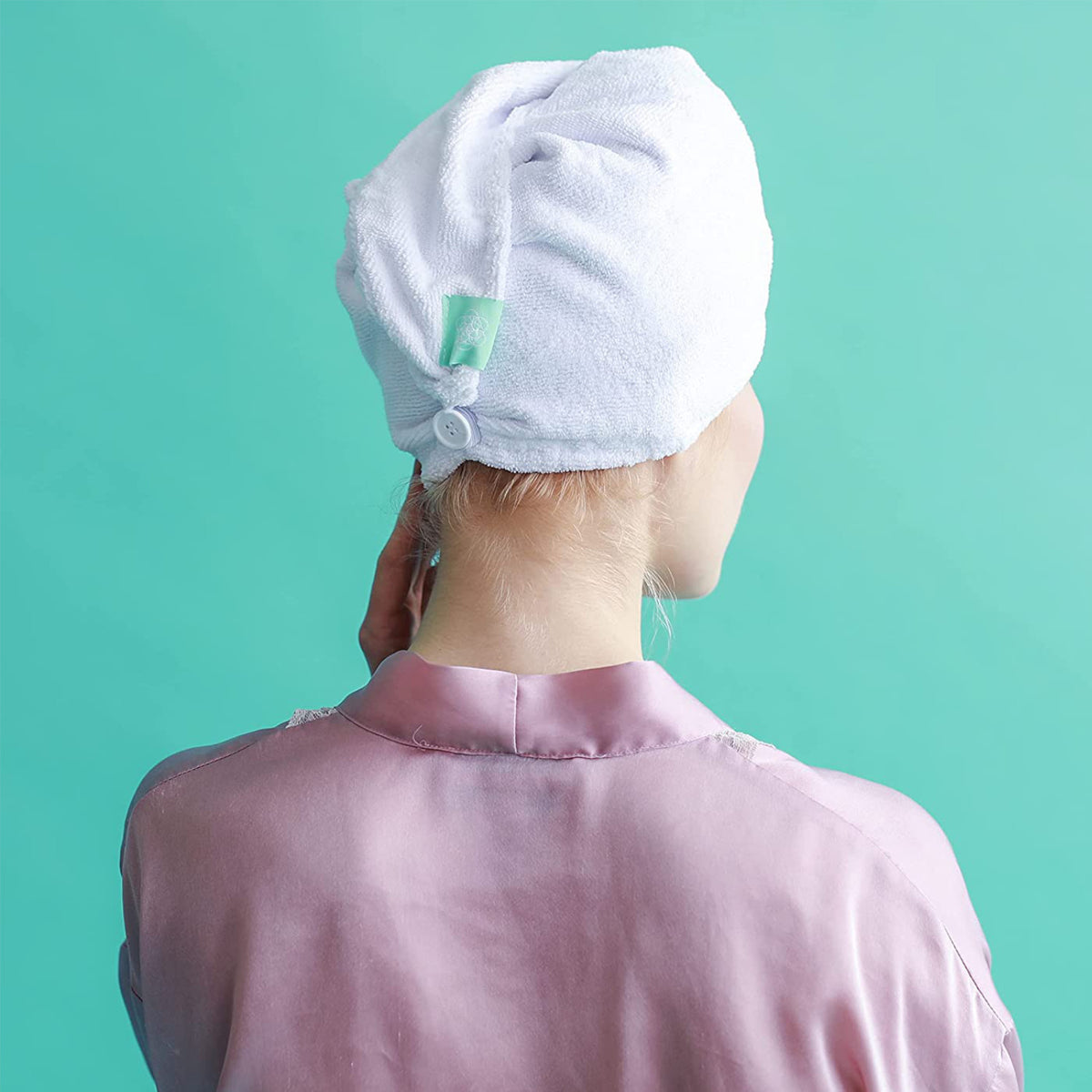 Daily Concepts Daily Hair Wrap Towel White ALL Delivered