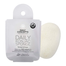 Load image into Gallery viewer, Daily Concepts Daily Konjac Sponge Pure