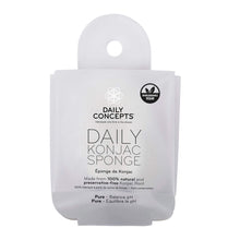 Load image into Gallery viewer, Daily Concepts Daily Konjac Sponge Pure