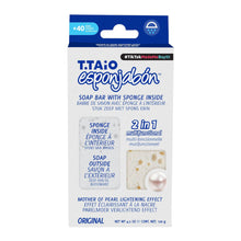 Load image into Gallery viewer, T.TAiO Esponjabon Mother Of Pearl Soap Sponge For Face &amp; Body
