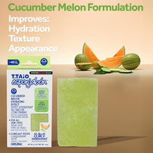 Load image into Gallery viewer, T.TAiO Esponjabon Cucumber-Melon Soap Sponge For Face &amp; Body (2 Pack)
