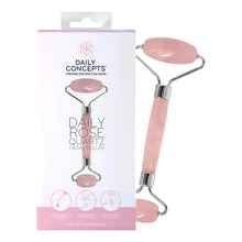 Load image into Gallery viewer, Daily Concepts Daily Rose Quartz Facial Roller
