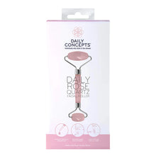 Load image into Gallery viewer, Daily Concepts Daily Rose Quartz Facial Roller
