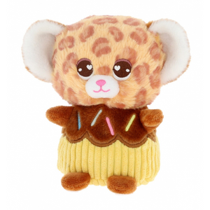 Keel Toys Scented Cupcake Bakery Beanie Cheetah 16cm