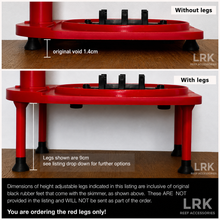 Load image into Gallery viewer, 3D Printed Protein Skimmer Height Extension Legs for Red Sea Reefer RSK 300 900
