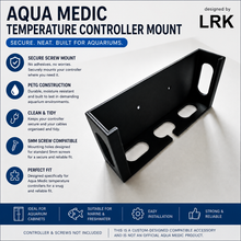 Load image into Gallery viewer, 3D Printed Aqua Medic Temperature Controller Holder
