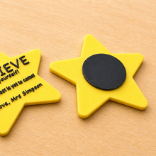 Load image into Gallery viewer, Personalised Star Keyring, Magnet or Token
