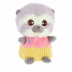 Keel Toys Scented Cupcake Bakery Beanie Racoon 16cm