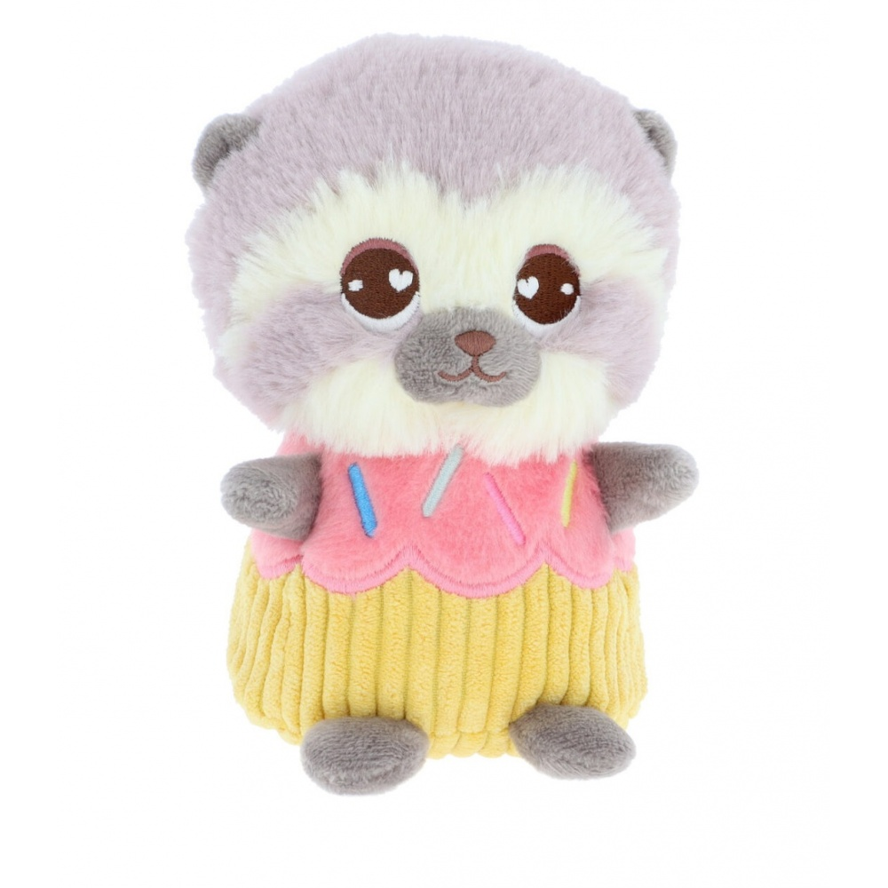 Keel Toys Scented Cupcake Bakery Beanie Racoon 16cm