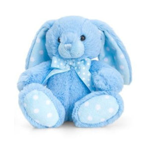 Keel Toys Spotty Rabbit Blue 25cm