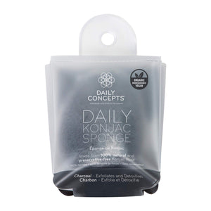 Daily Concepts Daily Konjac Sponge Charcoal
