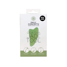 Load image into Gallery viewer, Daily Concepts Gua Sha Tool Jade
