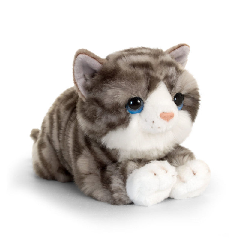 Keel Toys Signature Cuddle Kitten Grey 32cm