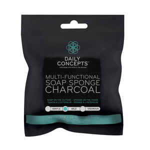 Daily Concepts Multi Functional Soap Sponge Charcoal