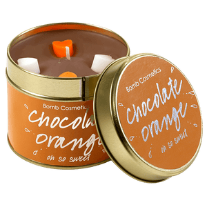 Bomb Cosmetics Chocolate Orange Tin Candle