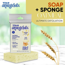 Load image into Gallery viewer, T.TAiO Esponjabon Oatmeal Soap Sponge For Face &amp; Body
