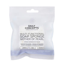Load image into Gallery viewer, Daily Concepts Multi Functional Soap Sponge Mother of Pearl
