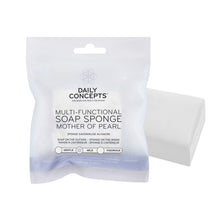 Load image into Gallery viewer, Daily Concepts Multi Functional Soap Sponge Mother of Pearl
