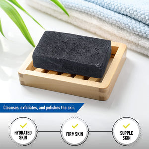T.TAiO Esponjabon Charcoal Soap Sponge For Face & Body