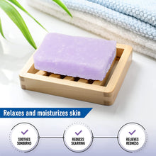 Load image into Gallery viewer, T.TAiO Esponjabon Lavender Soap Sponge For Face &amp; Body
